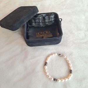 Vintage Honora Freshwater Pearl Bracelet